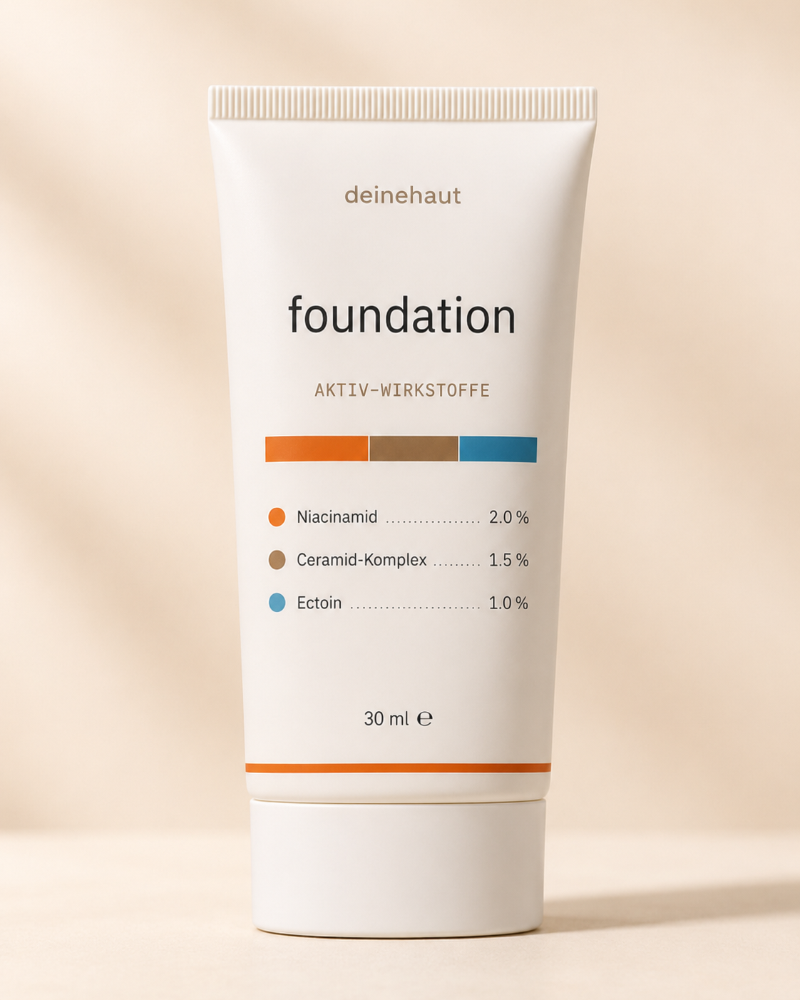 deinehaut foundation Creme, tägliche Basispflege